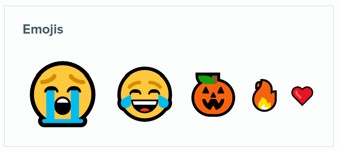 3 Panneau Emojis