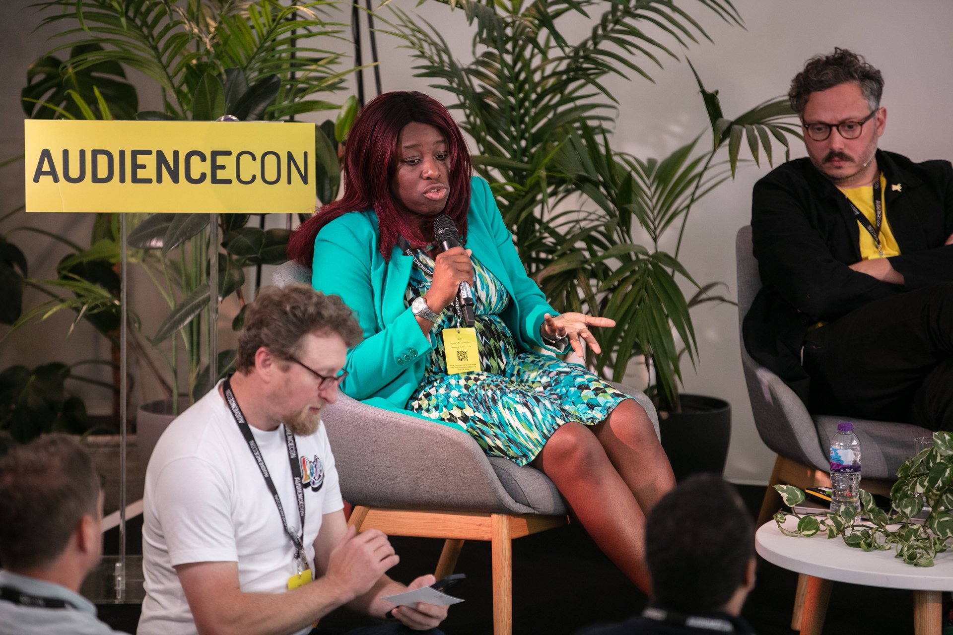 Audiense blog - Christine Osazuwa s'entretient avec David Boyle lors de l'AudienceCON 20203