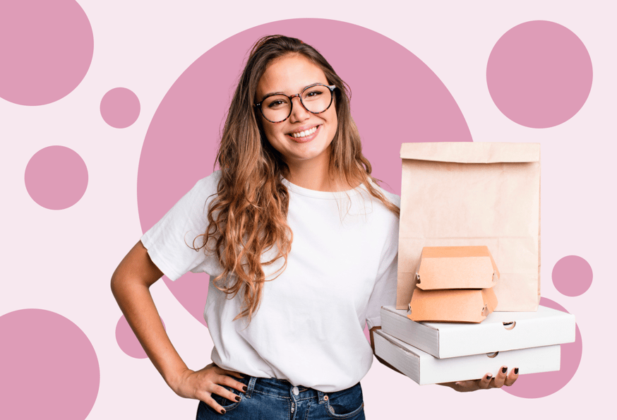 Audiense blog - image - Gen Z - commander à la maison ou au restaurant