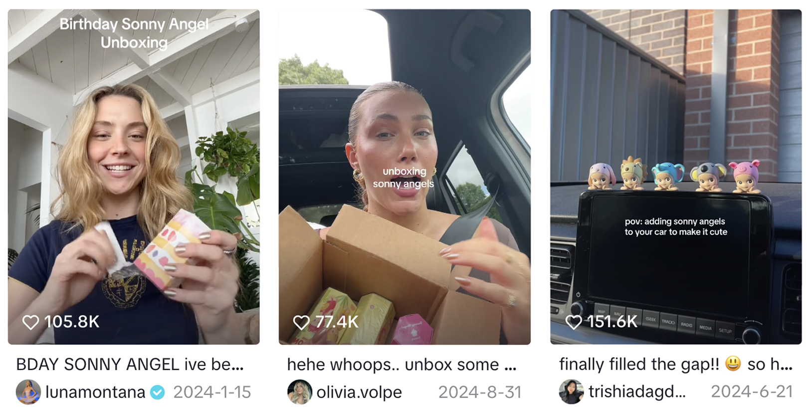 Audiense blog - image - Les Sonny Angels sont arrivés sur TikTok