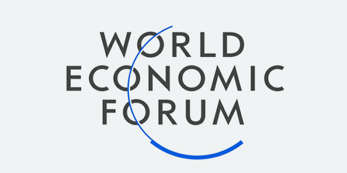 Logo du Forum économique mondial Médias sociaux Twitter Audiense Étude de cas Interview