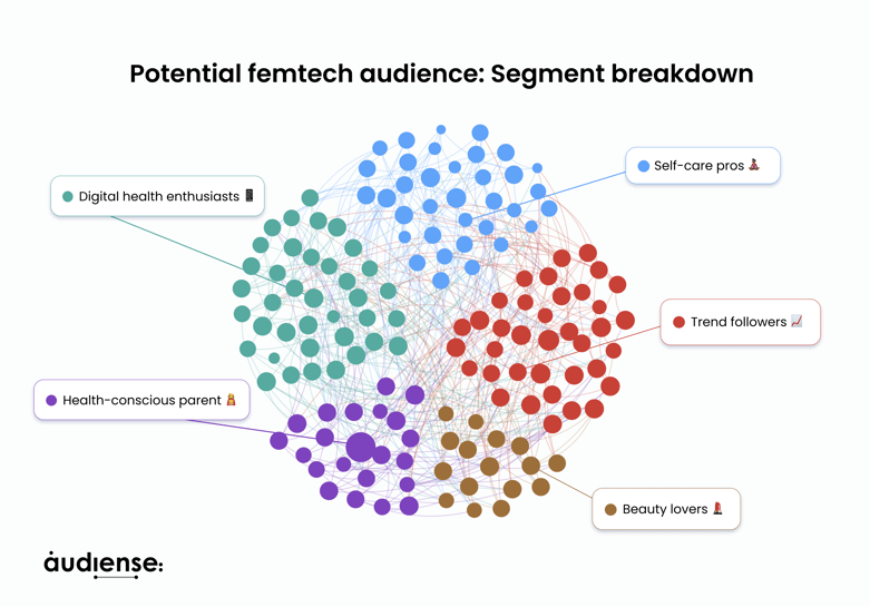 Public potentiel des femtechs_ Répartition par segment (1)