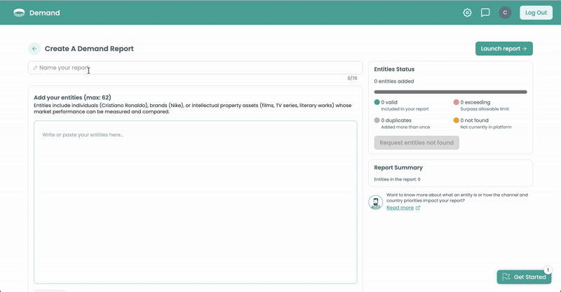 Audiense blog - Create a Demand report gif
