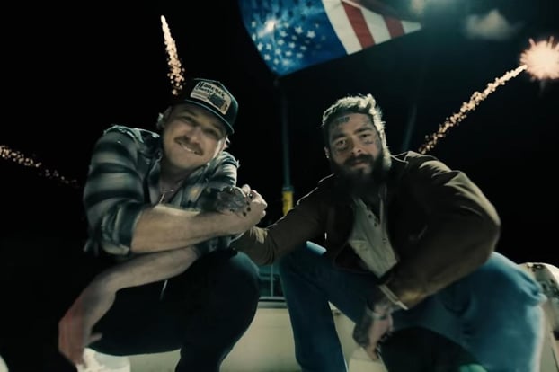Audiense blog - image - Morgan Wallen et Post Malone 