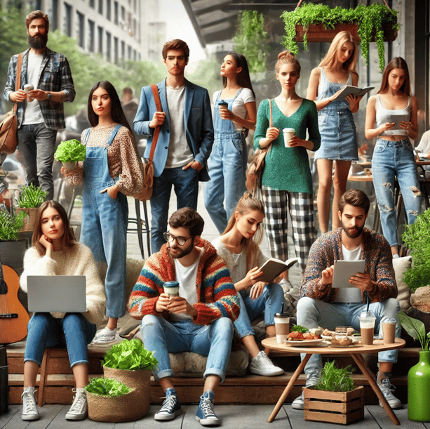 Audiense blog - Image AI de l'audience de Beyond Meat 